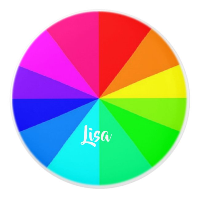 Rainbow linjer knopp (Framsidan)