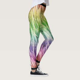 Rainbow Lite Emu Feasted Leggings