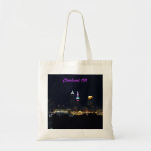 Rainbow Ljus Cleveland OH Tote Bag Tygkasse
