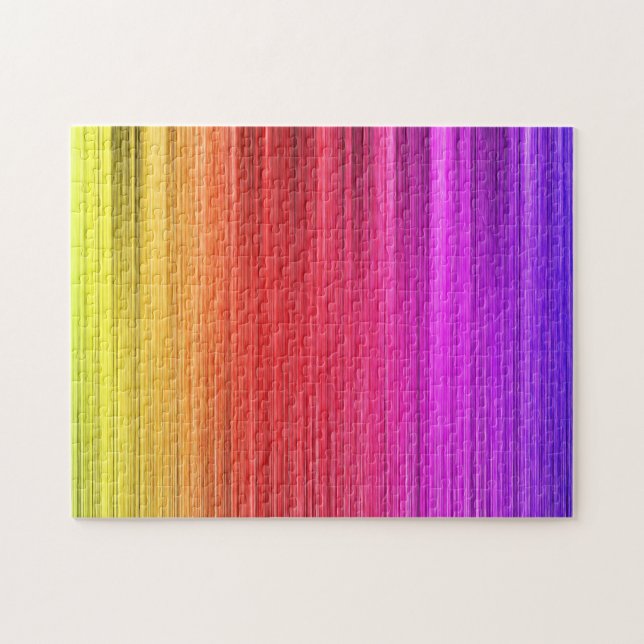Rainbow Ljus Design Pussel (Horisontell)