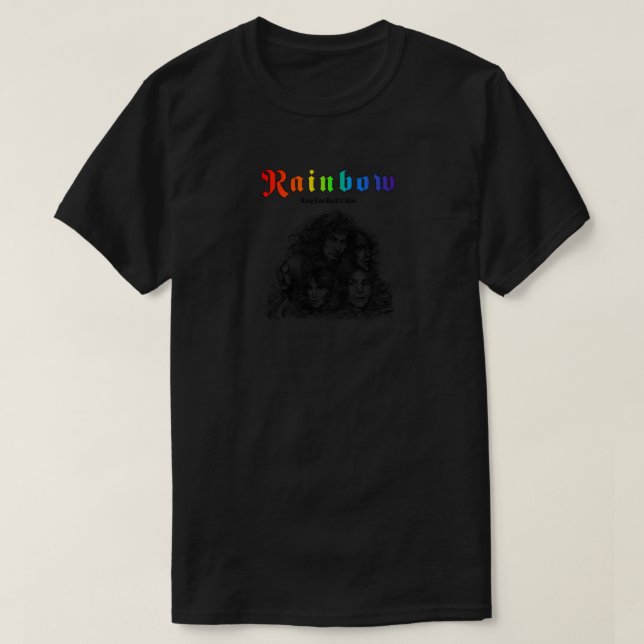 Rainbow Long Live Sten & Roll Classic T-Shirt (Design framsida)