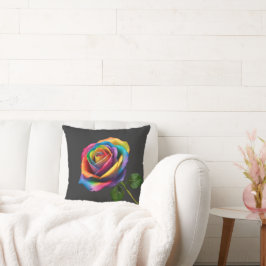Rainbow Long Stem Ro- Kudde