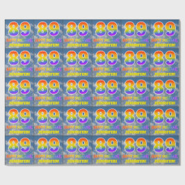 Rainbow look ’89’ & ’GRATTIS PÅ FÖDELSEDAGEN’, Clo Presentpapper