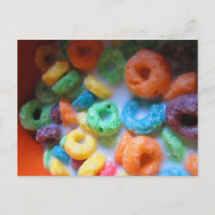Rainbow Loops Cereal Bassäng Vykort