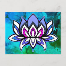 Rainbow Lotus Blues vycard