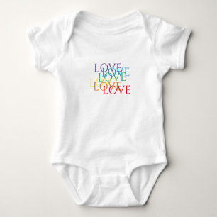 RAINBOW LOVE Baby Kofta T Shirt