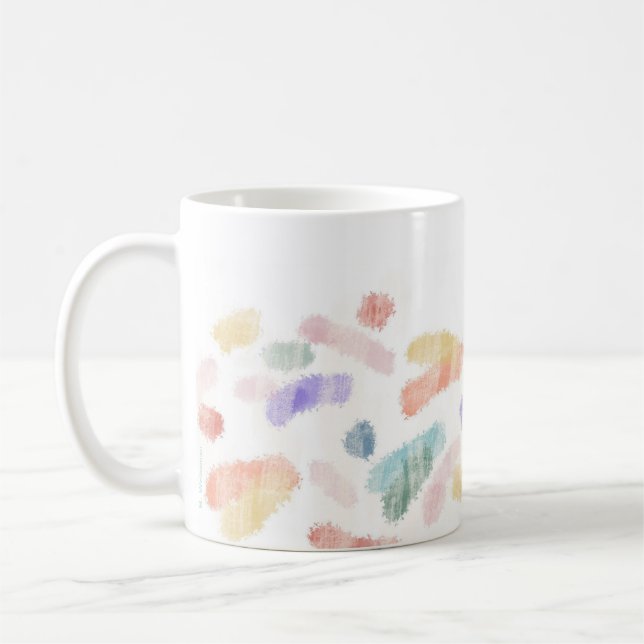 "RAINBOW LUFT, NOW BOARDING" Classic Mugg, 11 oz Kaffemugg (Vänster)