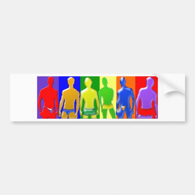 Rainbow Manar Bildekal (Framsidan)