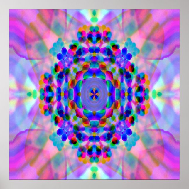 Rainbow Mandala.. Poster (Framsidan)