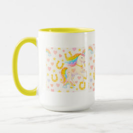 Rainbow Mane Horses Coffee Mug — Cooper & Cody Mugg