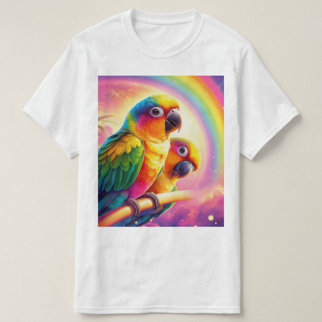 Rainbow Mango och Tango T Shirt (Design framsida)