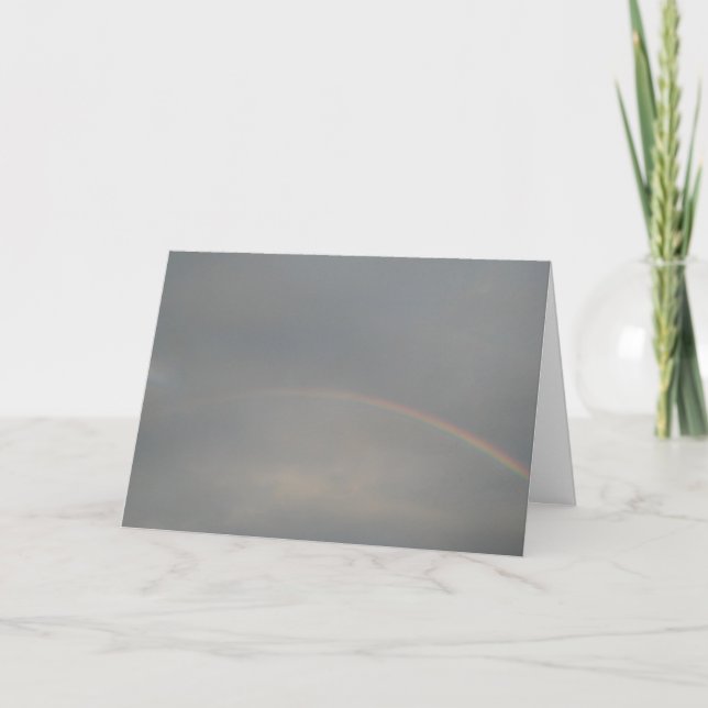 Rainbow-mappat anteckningskort (Framsida)