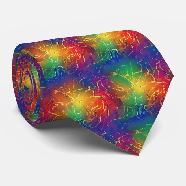 Rainbow Marble Texture Pattern Slips (Rullad)