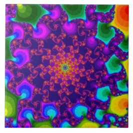 Rainbow Marigold Kakelplatta