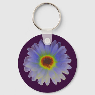 Rainbow Marigold Keychain Nyckelring