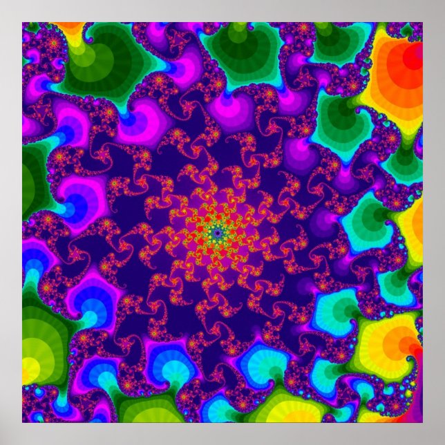 Rainbow Marigold Poster (Framsidan)