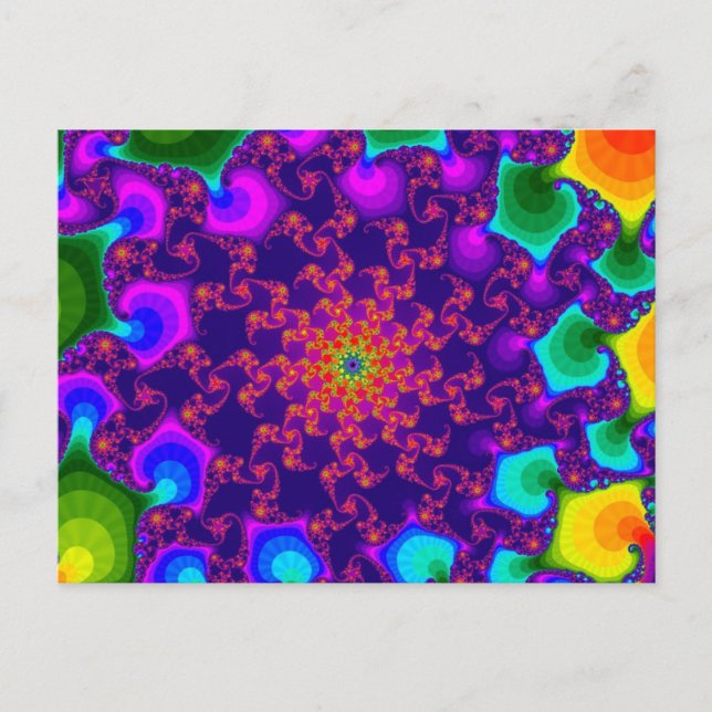 Rainbow Marigold Vykort (Framsida)