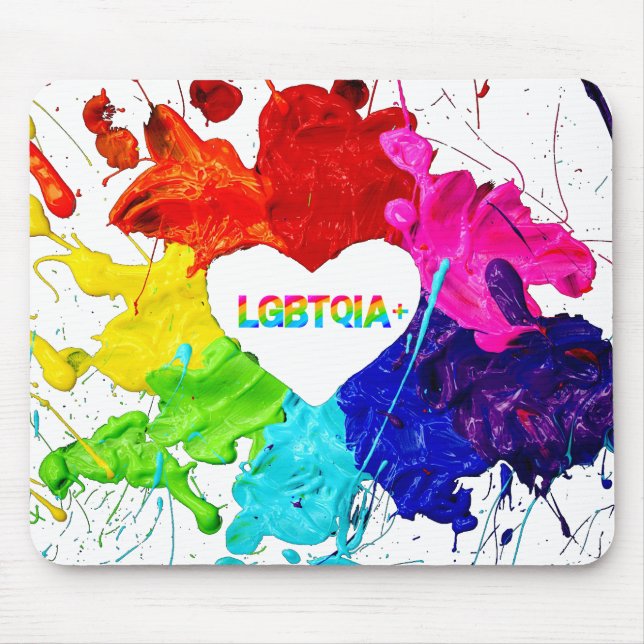 Rainbow Modern Rand LGBT Musmatta (Framsidan)