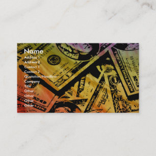Rainbow Money Business/Profile Card2 Visitkort