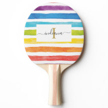 Rainbow Monogram Namn Script Anpassningsbar