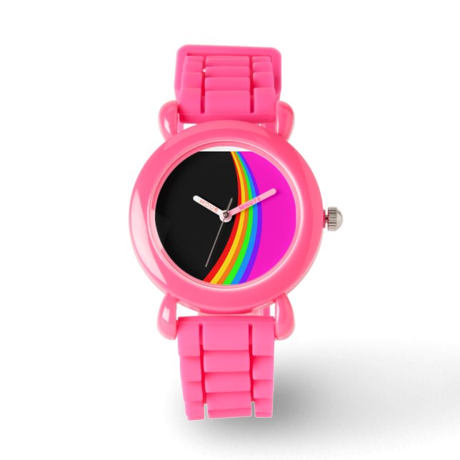 RAINBOW MÖNSTER ARMBANDSUR (Framsida)