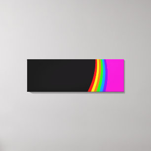 RAINBOW MÖNSTER CANVASTRYCK