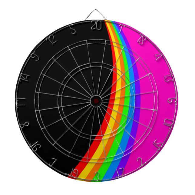RAINBOW MÖNSTER DARTTAVLA (Framsidan)