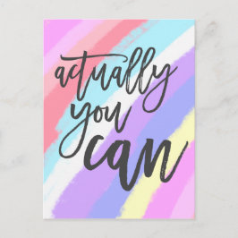 Rainbow Mönster kan faktiskt få en positiv offert Vykort