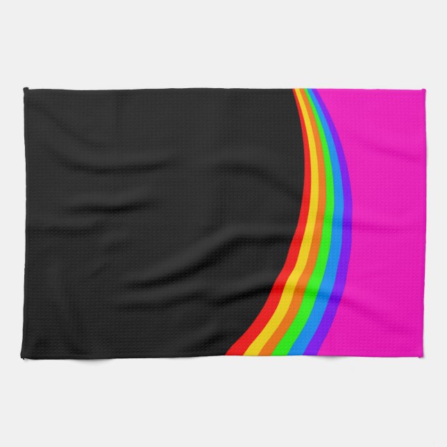 RAINBOW MÖNSTER KÖKSHANDDUK (Horisontell)