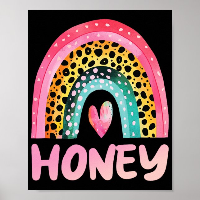 Rainbow Mor#39; #39;s Day Kärlek Cute Funny Grand Poster (Framsidan)