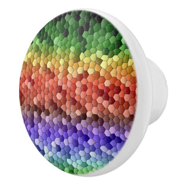 Rainbow Mosaic Knopp (Höger)