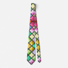 Rainbow mosaic mönster slips