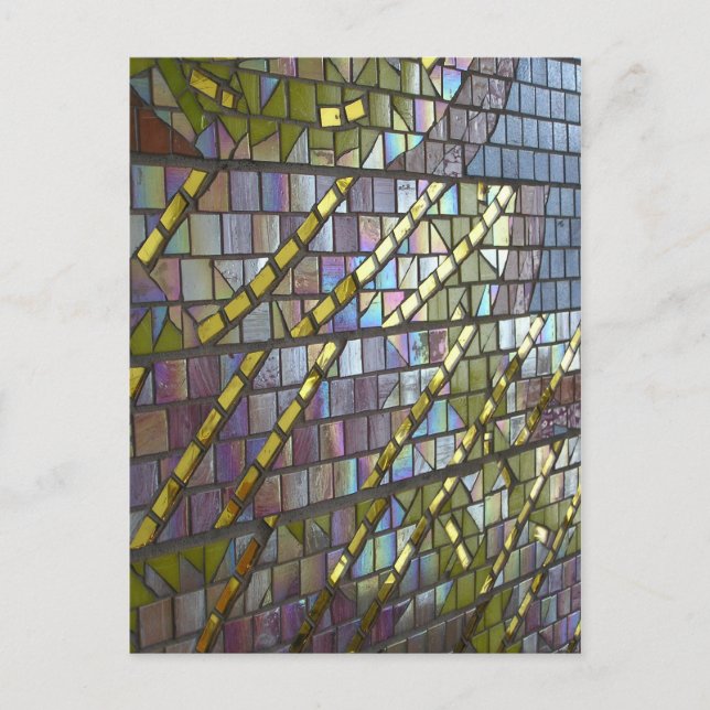 Rainbow Mosaic Vykort (Framsida)