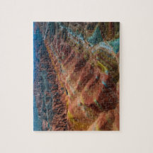 Rainbow Mountains Jigszle Puzzle