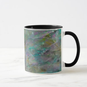 Rainbow Multi Crystal Sten Marble Mugg