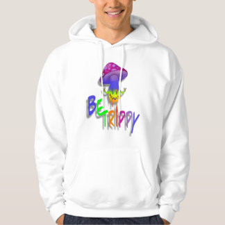 Rainbow Mushroom Fredstecken Hooded Sweatshirt
