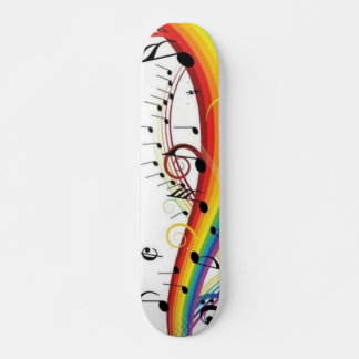 Rainbow Music Board Old School Skateboard Bräda 21,6 Cm