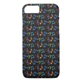 Rainbow Musik noter iphone case
