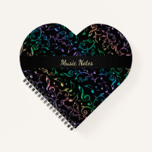 Rainbow Musik noter Personlig Heart