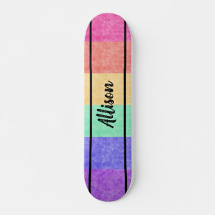 Rainbow Namn Skateboard