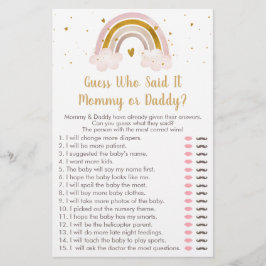 Rainbow Neutralt Guld gissar vem som sa att det sp