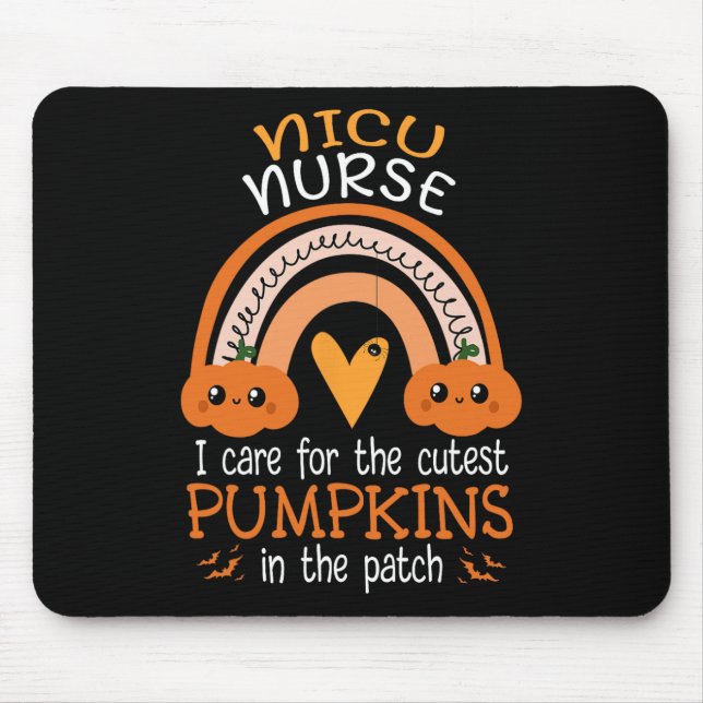 Rainbow Nicu Nurse Cutest Pumpkins in the Patch ha Musmatta (Framsidan)