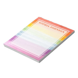 Rainbow Notes Anteckningsblock