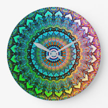 Rainbow och Hearts Mandala