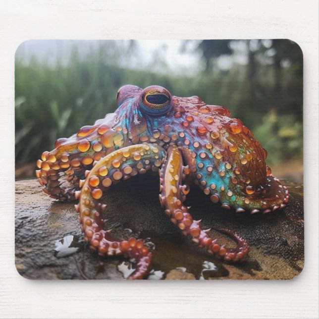 Rainbow Octopus Musmatta (Framsidan)