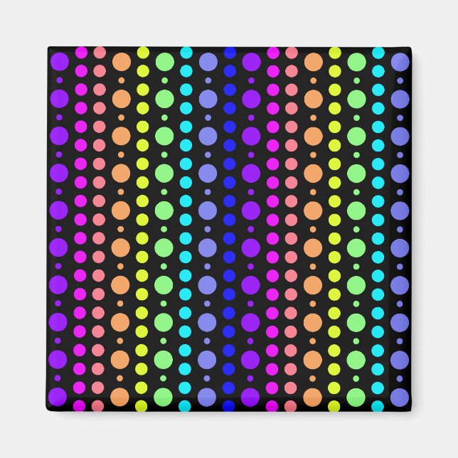 Rainbow of Dots magnet (Framsidan)