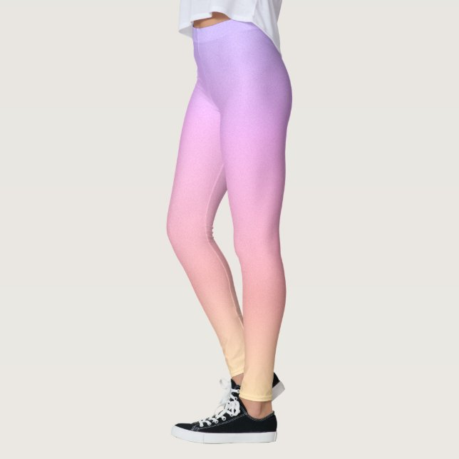 Rainbow Ombre Leggings (Vänster)