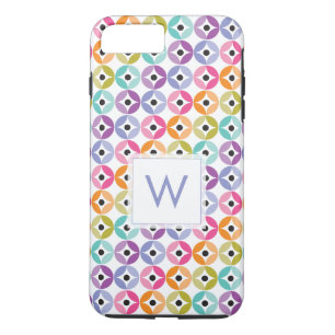 Rainbow Ombre Polka Dot Quilt Mönster