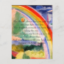 Rainbow Önskemål Vykort