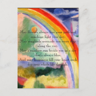 Rainbow Önskemål Vykort